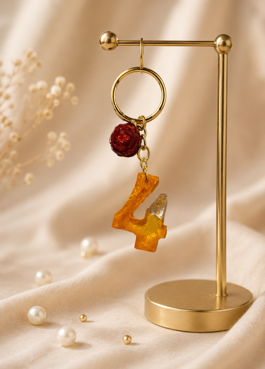 Resin Luxury Keychain
