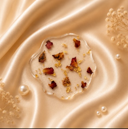 Resin Luxury Tea Coaster (6 Pcs)