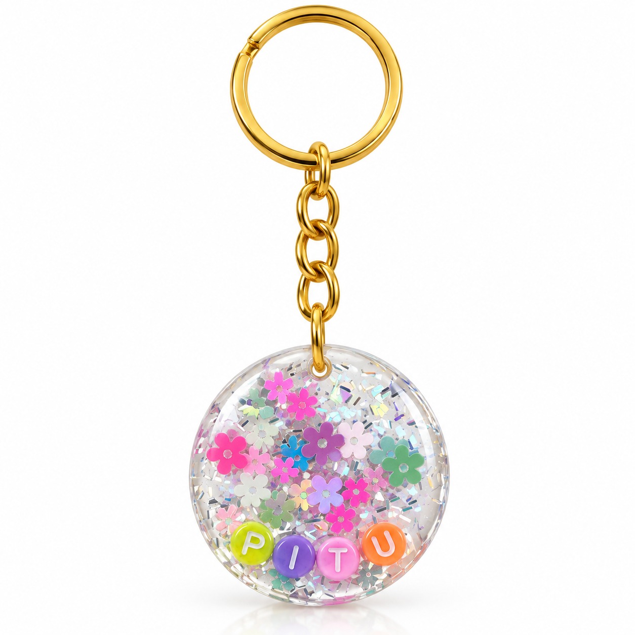 Resin Luxury Keychain
