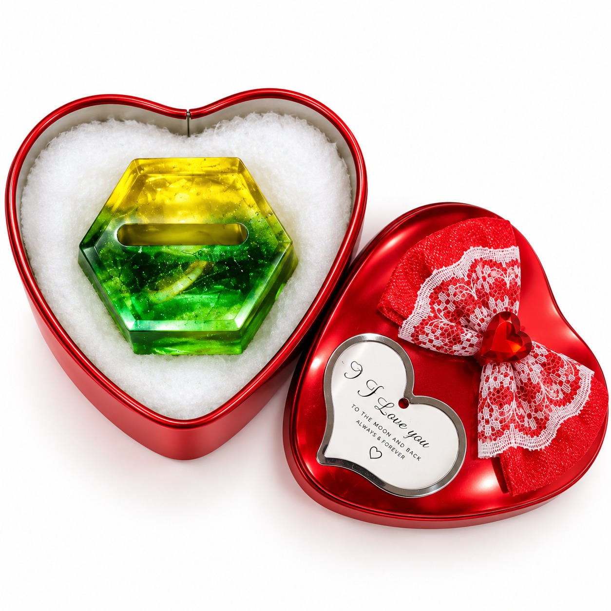 Resin Luxury Wedding Ring Stand
