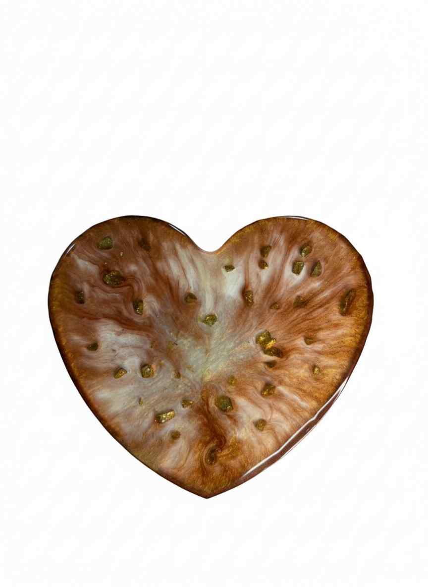 Personalized Resin Heart Keepsake