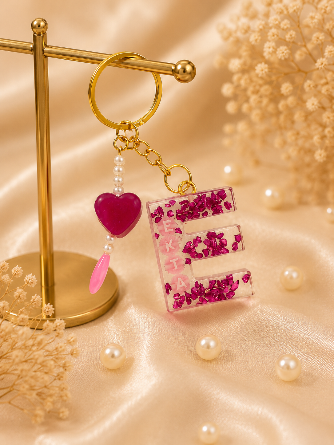 Resin Luxury Keychain
