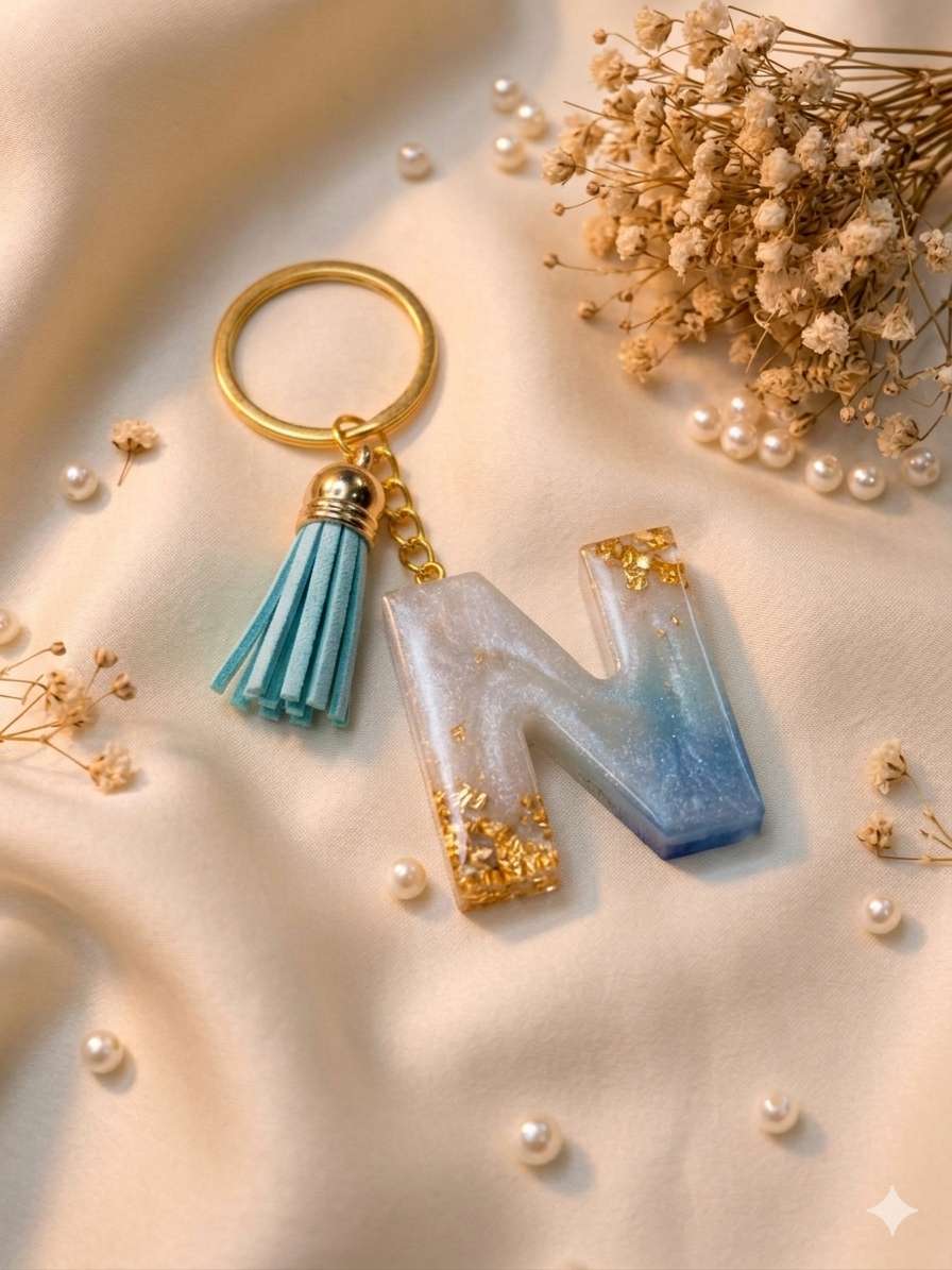 Resin Luxury Keychain