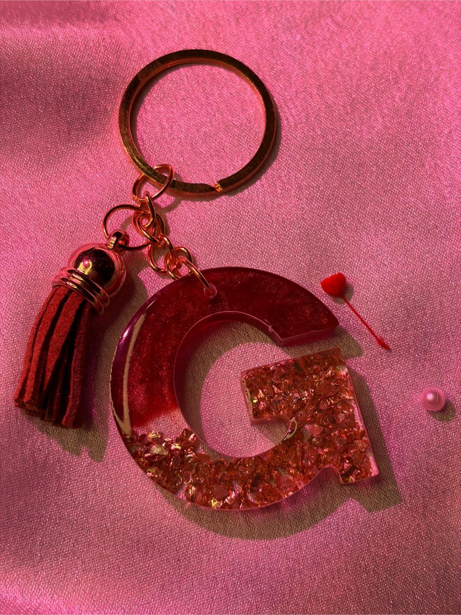 Resin Luxury Keychain