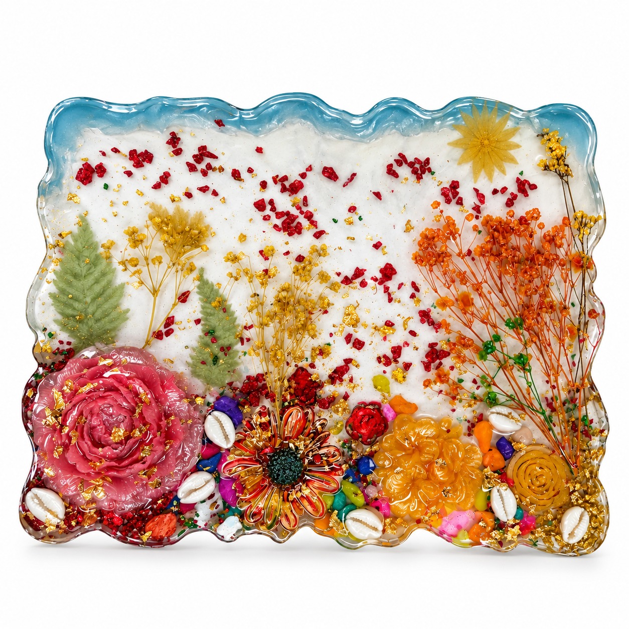 Regal Bloom Luxury Frame 3D
