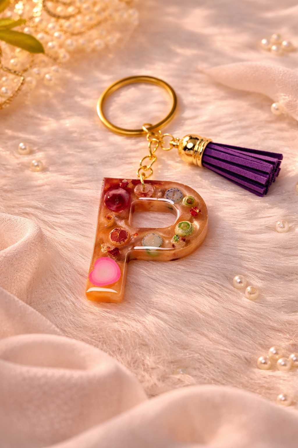 Resin Luxury Keychain