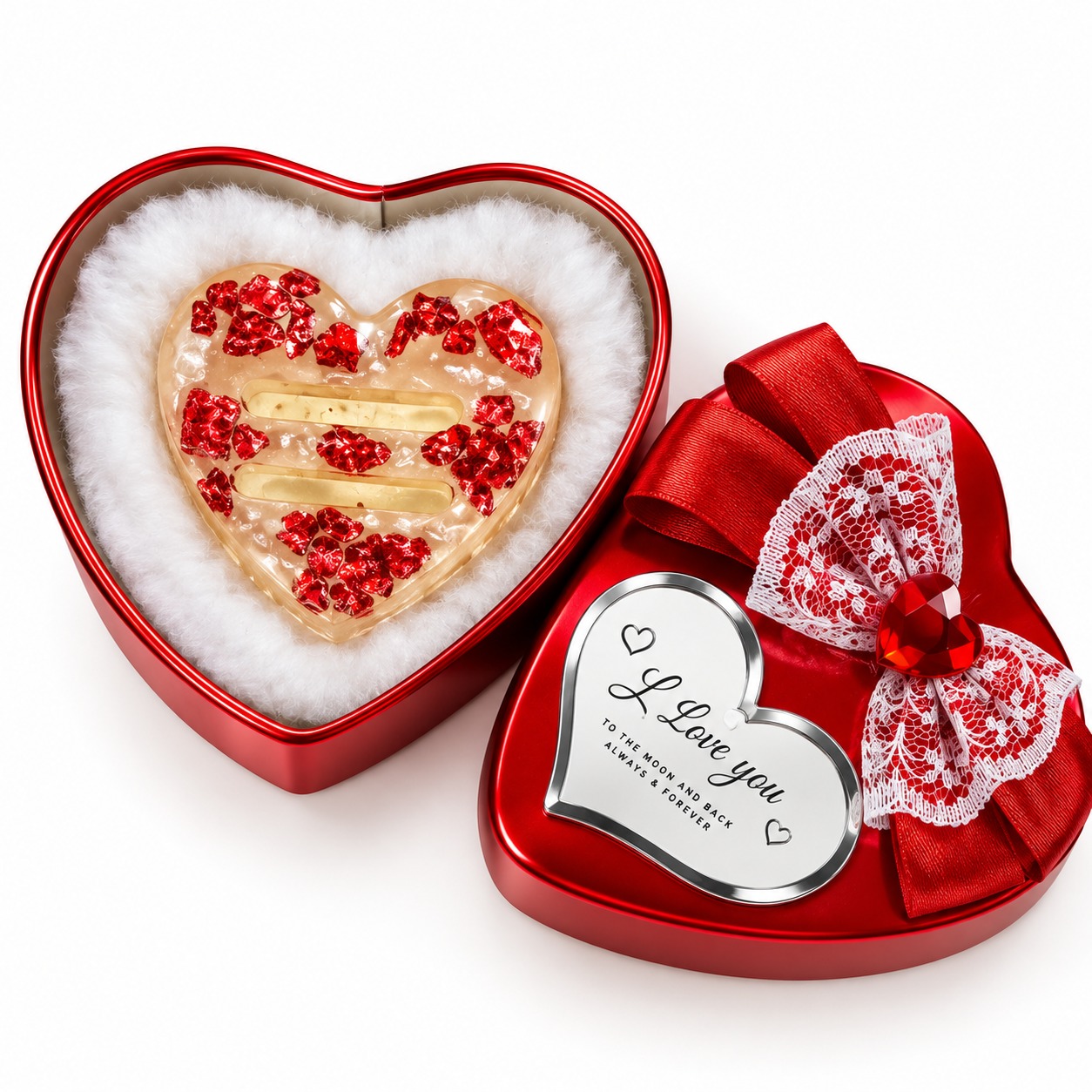 Resin Luxury Wedding Ring Stand