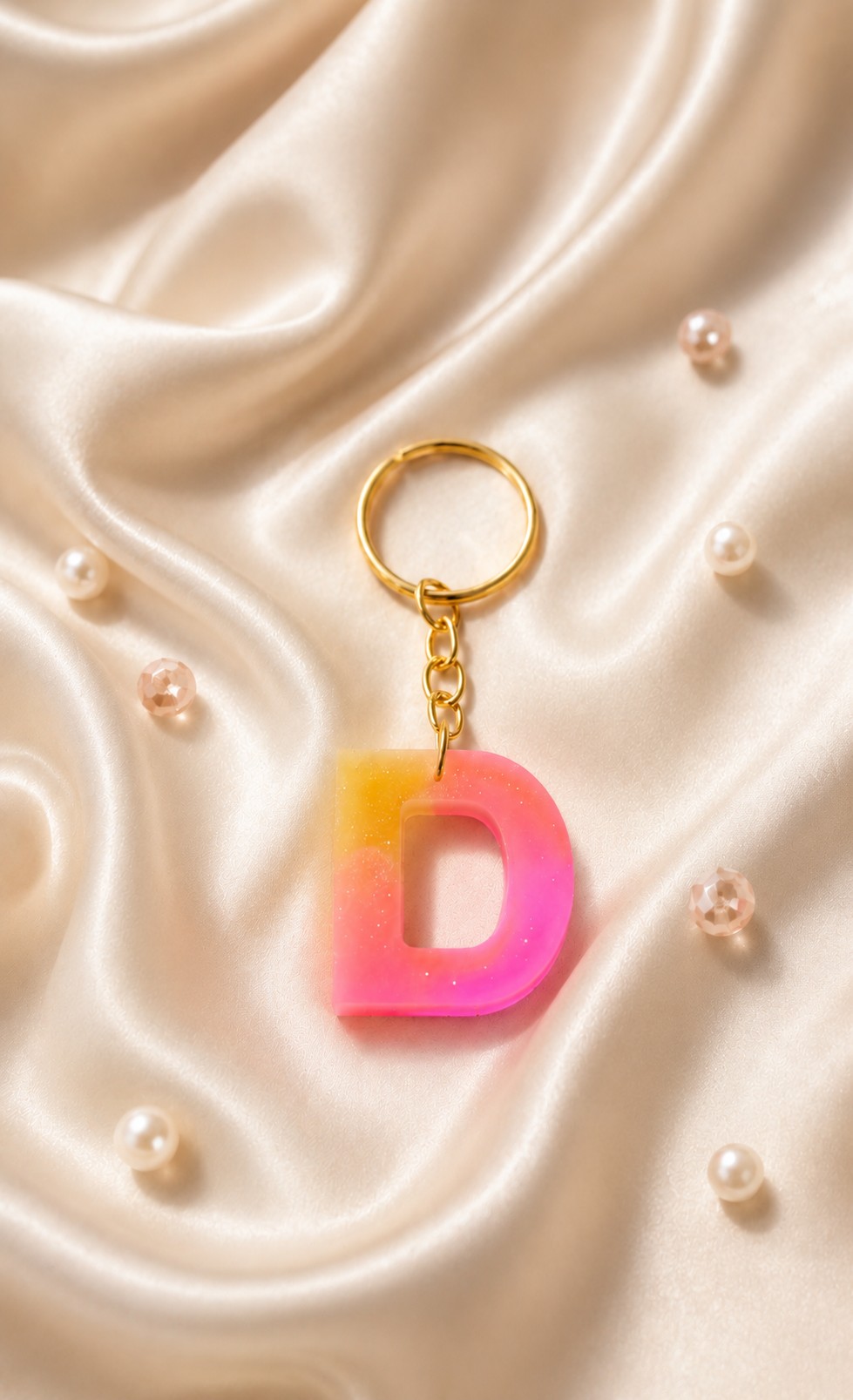 Resin Luxury Keychain