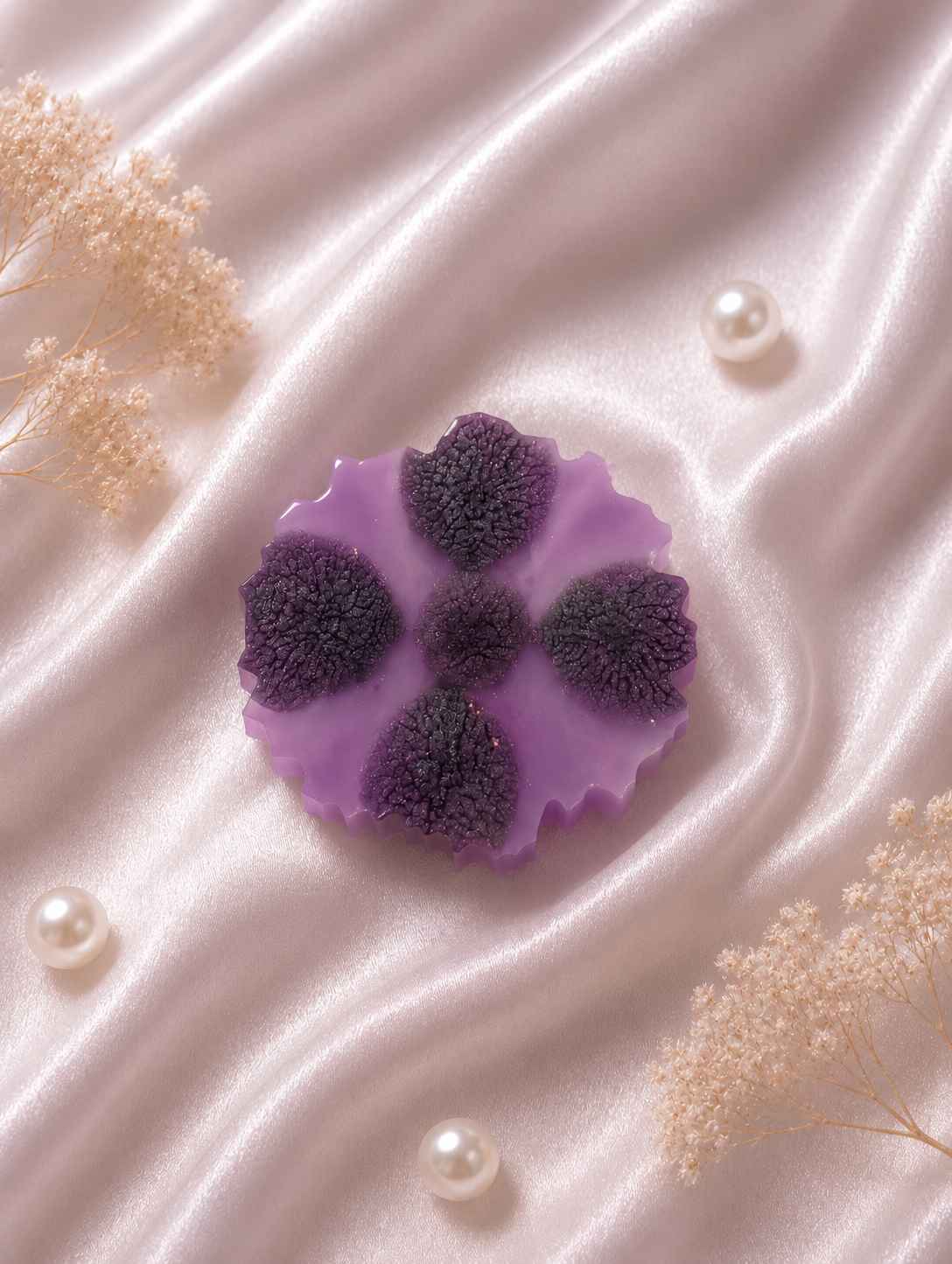 Resin Luxury Tea Coaster (6 Pcs)