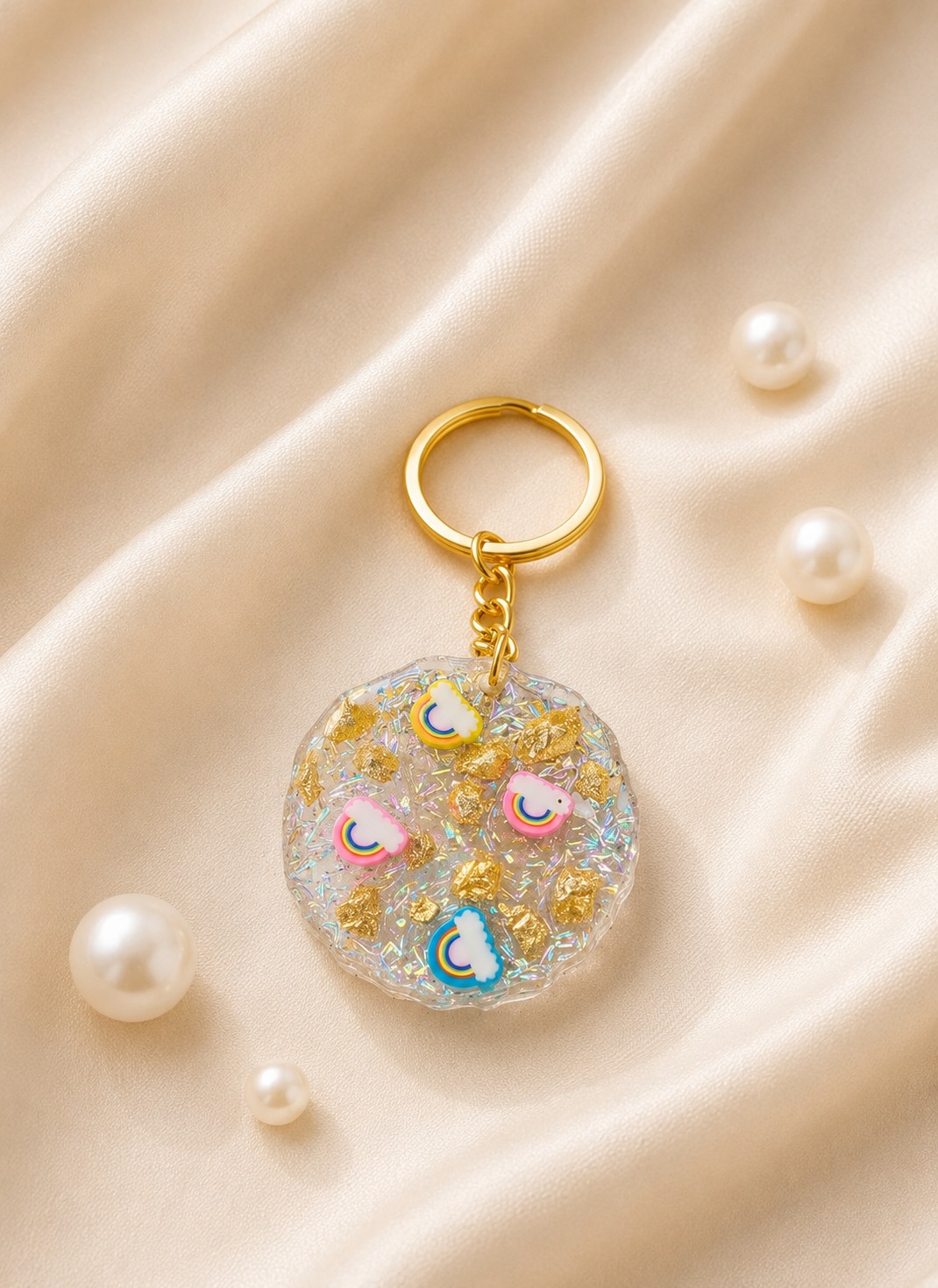 Resin Luxury Keychain