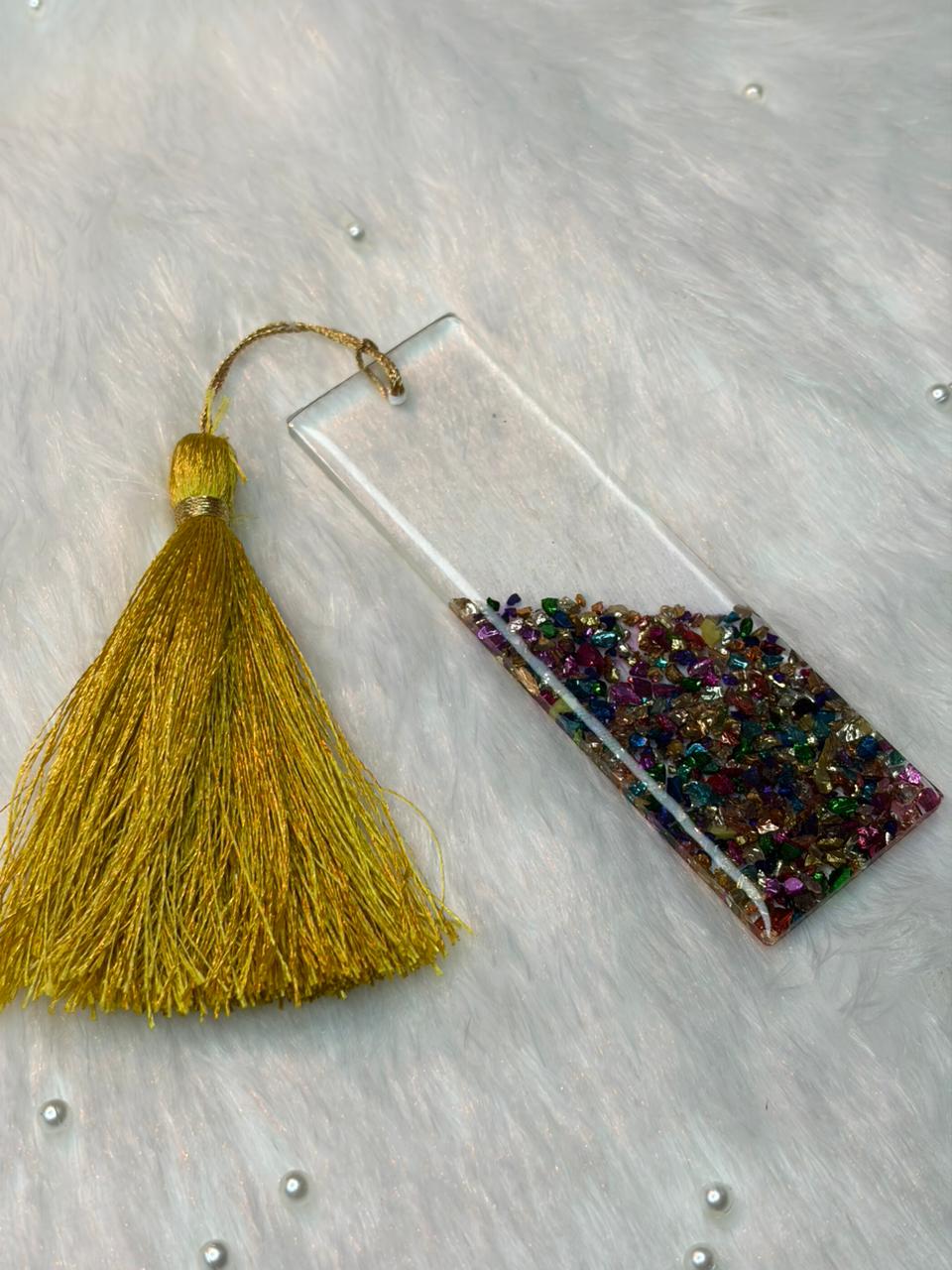 Luxury Handcrafted Resin Bookmark