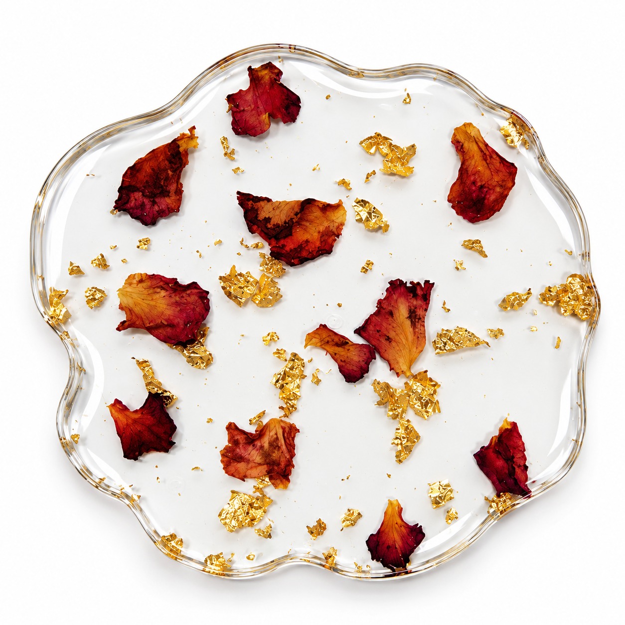 Resin Luxury Tea Coaster (6 Pcs)