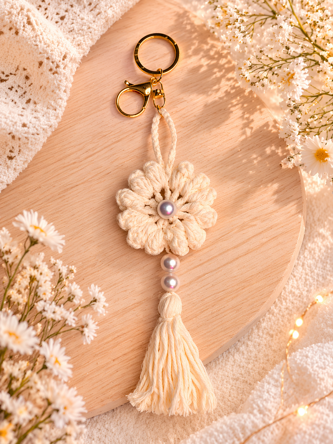 Pearl Bloom Charm