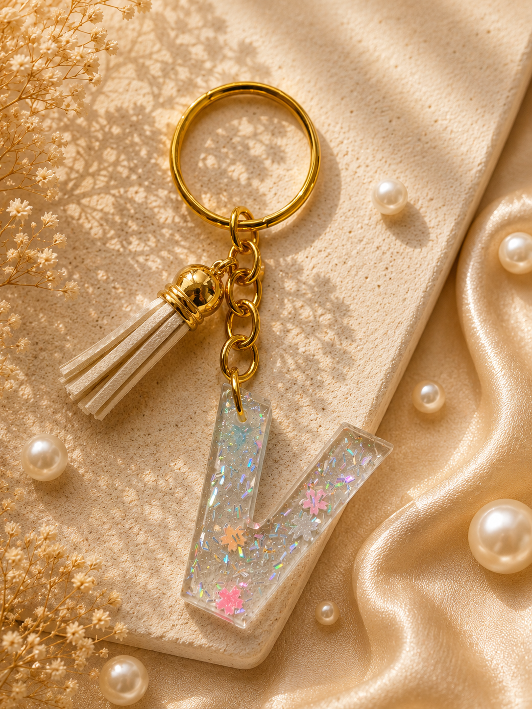Resin Luxury Keychain