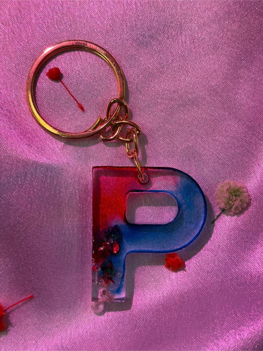 Resin Luxury Keychain