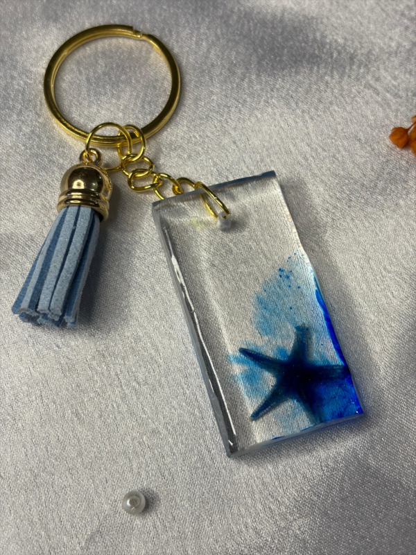 Resin Luxury Keychain