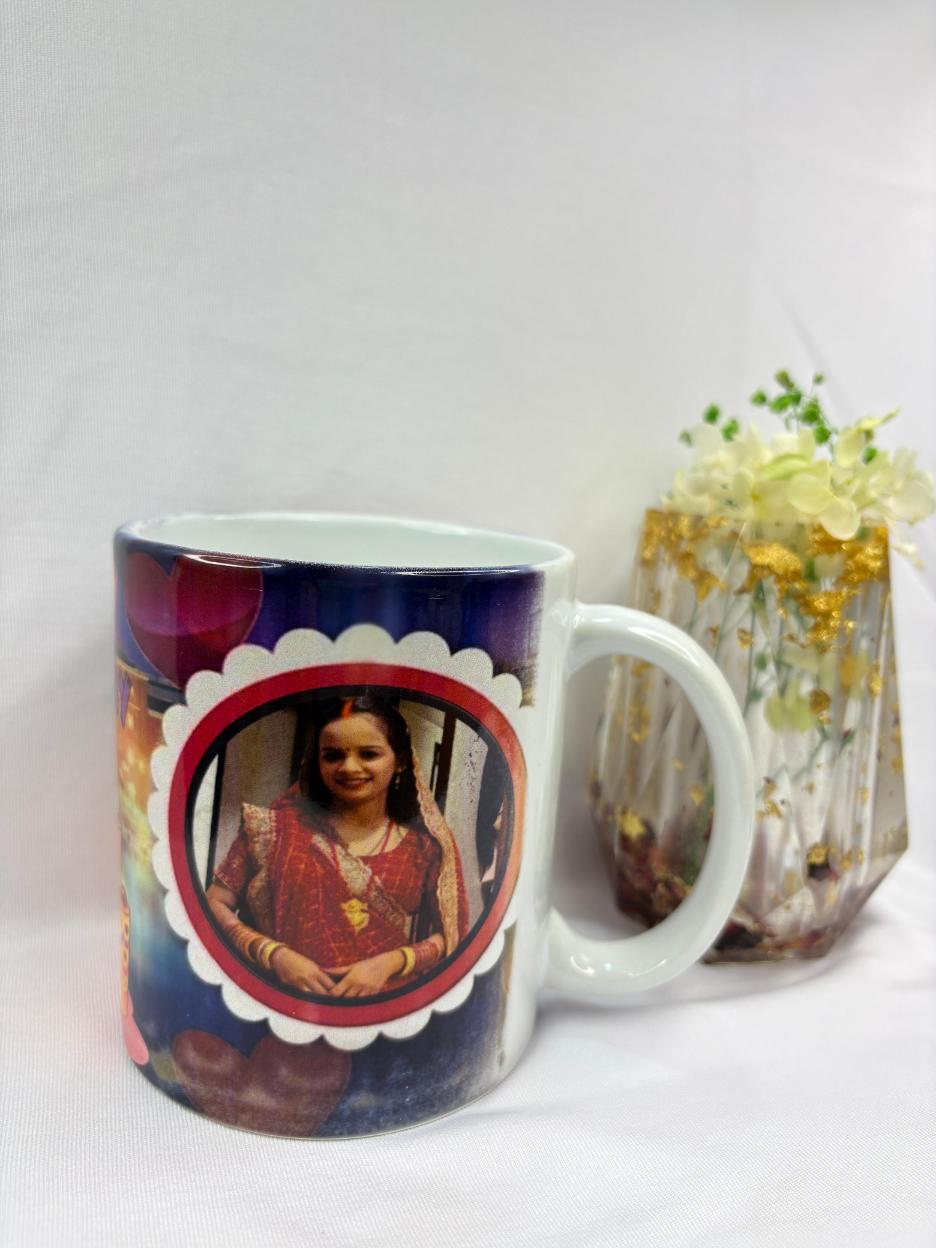 Personalized Photo Printed Ceramic Mug – Custom Gift Mug