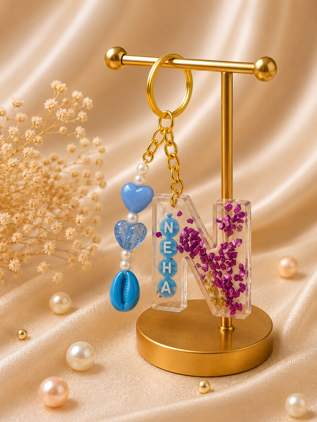 Resin Luxury Keychain