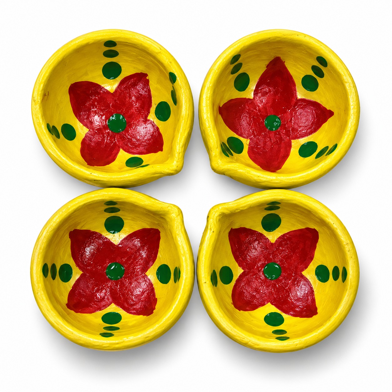 Premium Desi Diya (4Pcs) SET