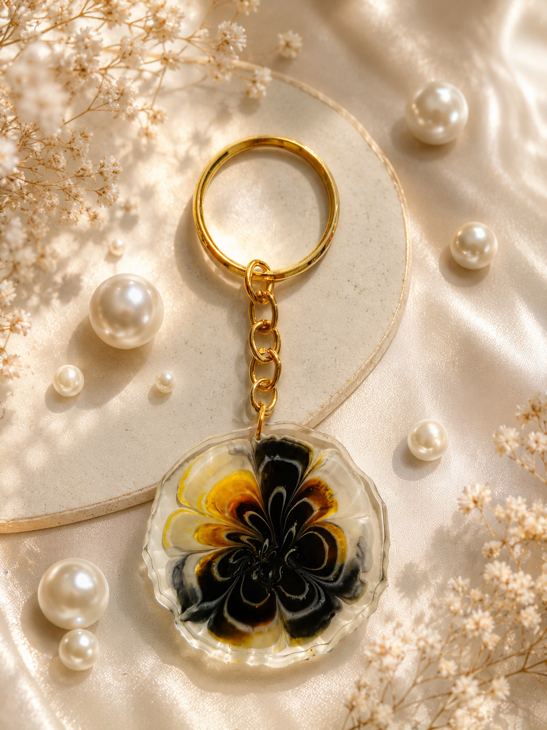 Resin Luxury Keychain