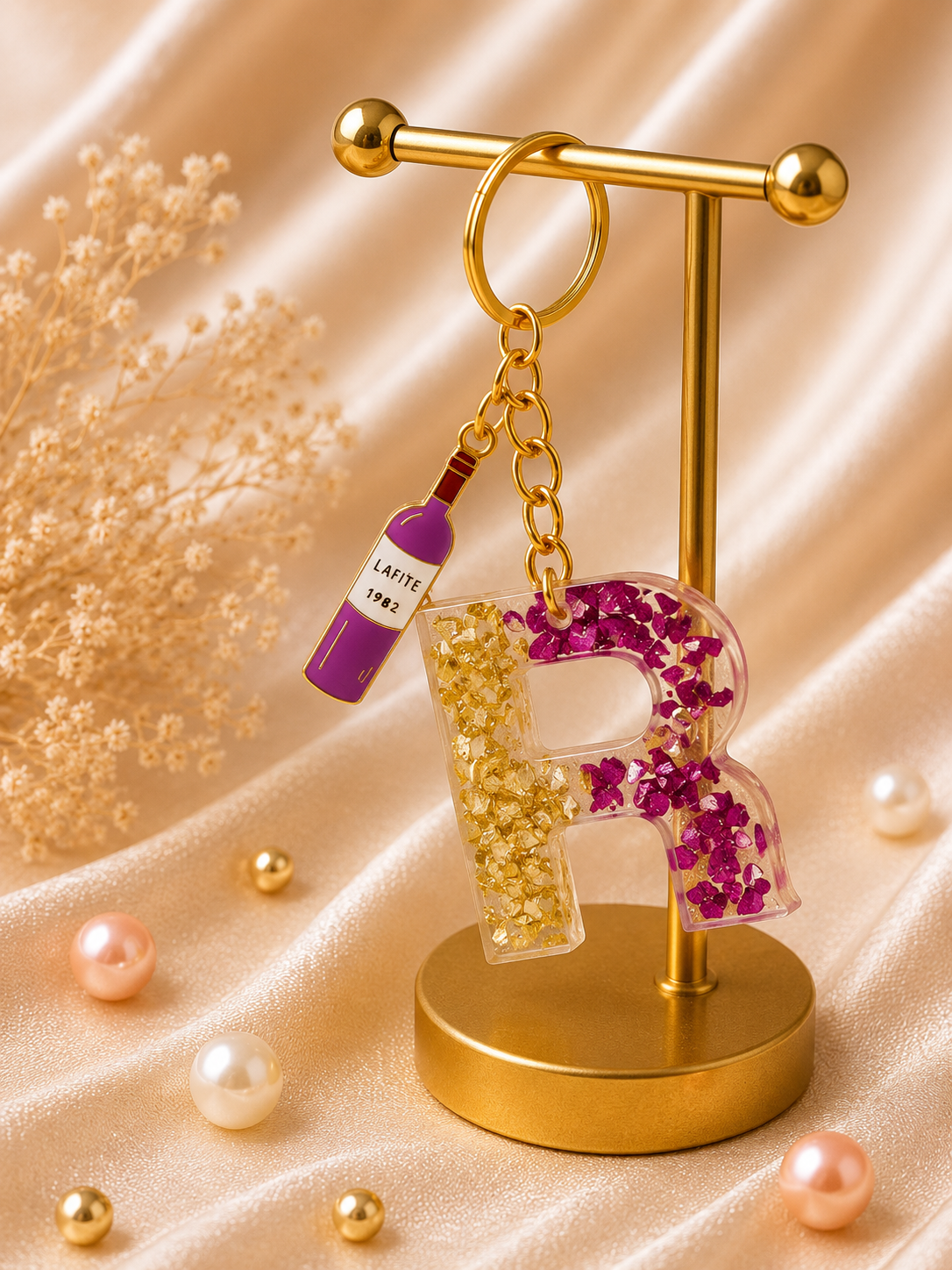Resin Luxury Keychain