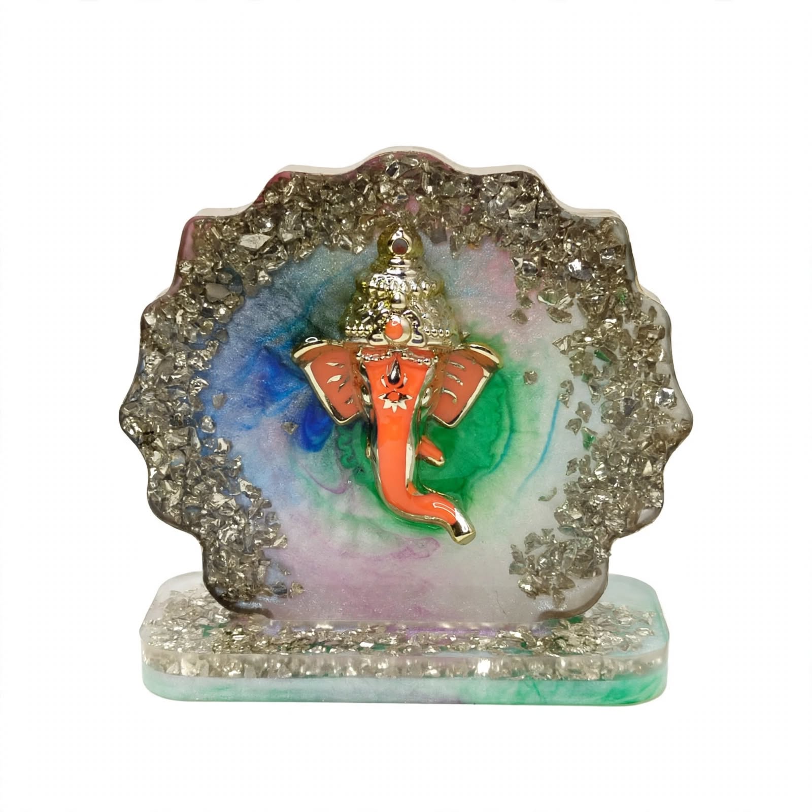 Lord Ganesha Resin Showpiece