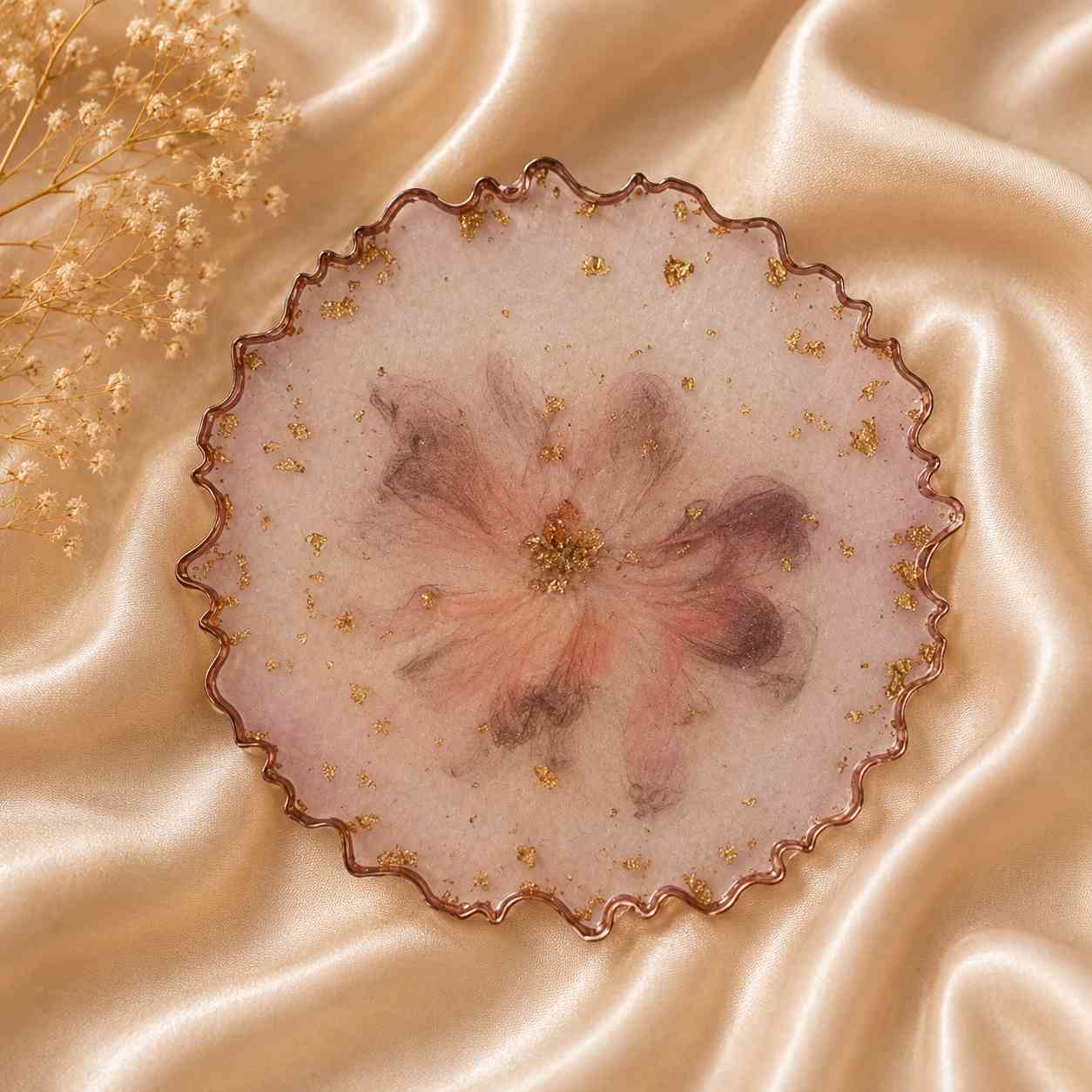 Resin Luxury Tea Coaster (6 Pcs)