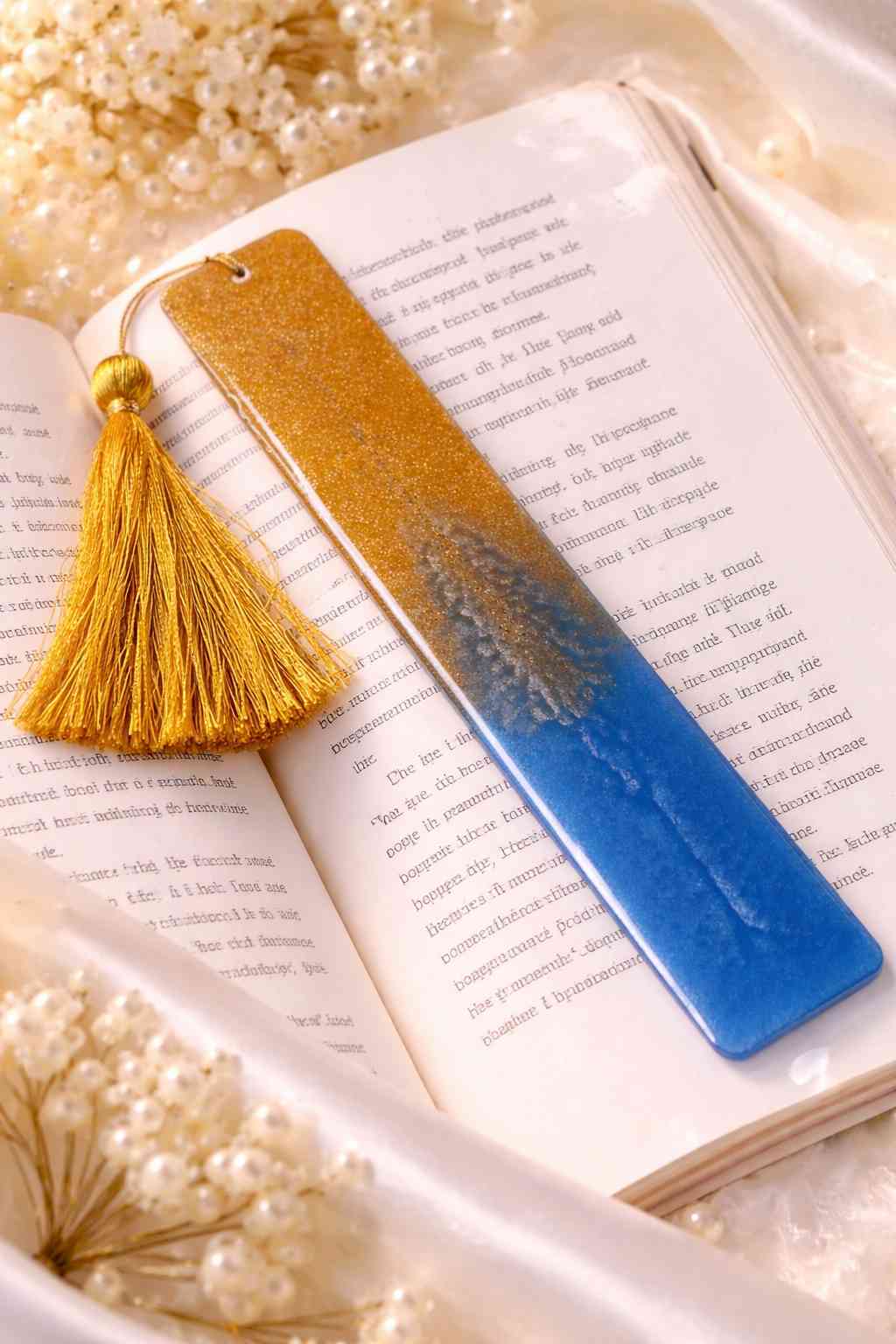 Luxury Handcrafted Resin Bookmark