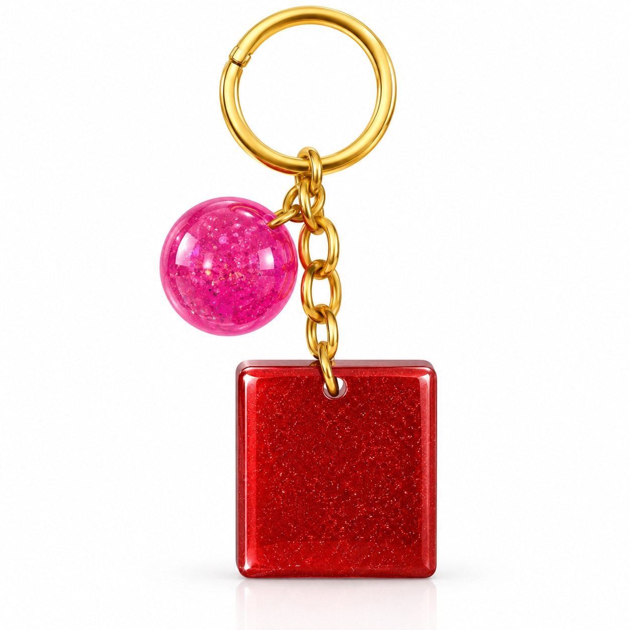 Resin Luxury Keychain