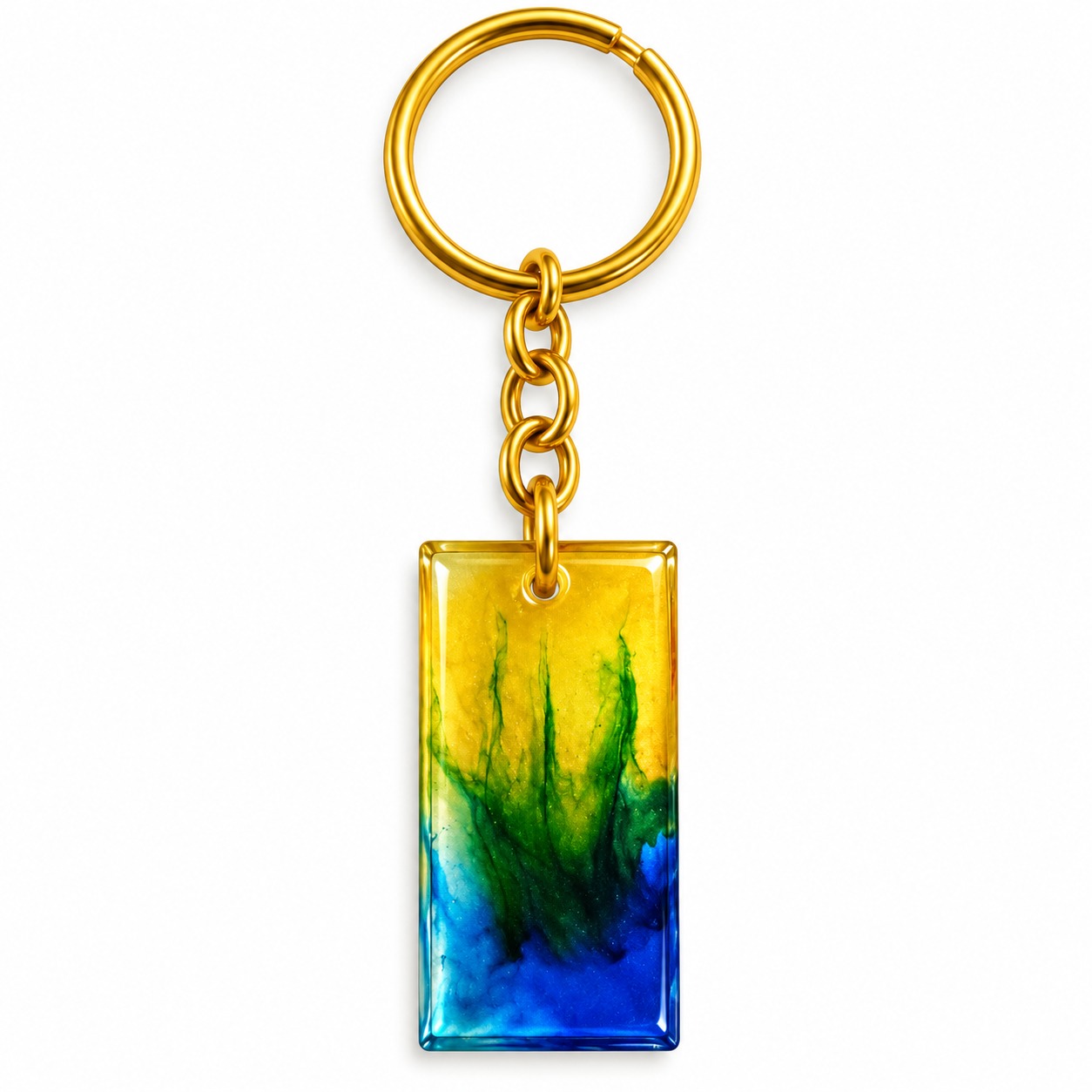 Resin Luxury Keychain