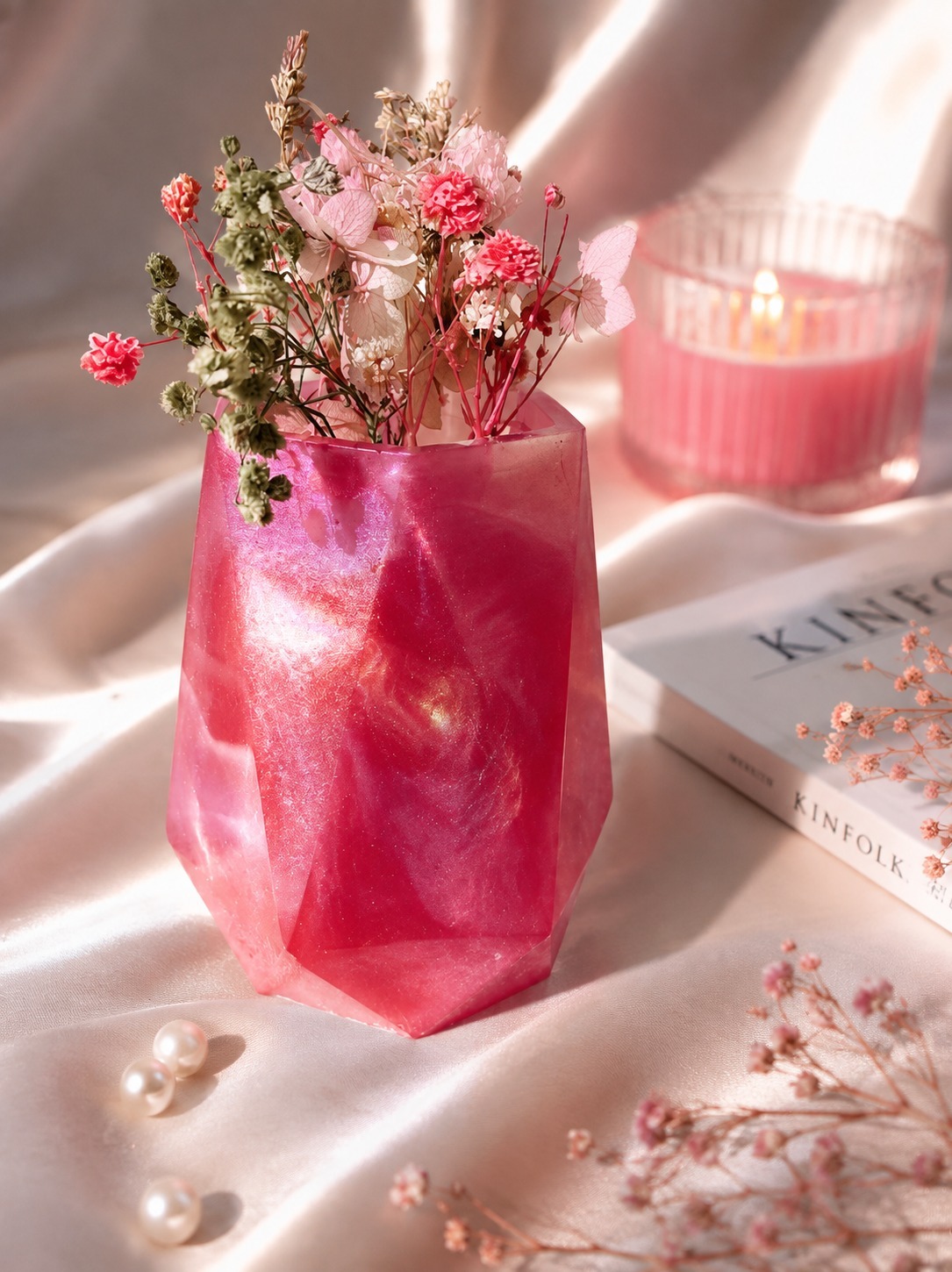 Luxury  Resin Flower Pot