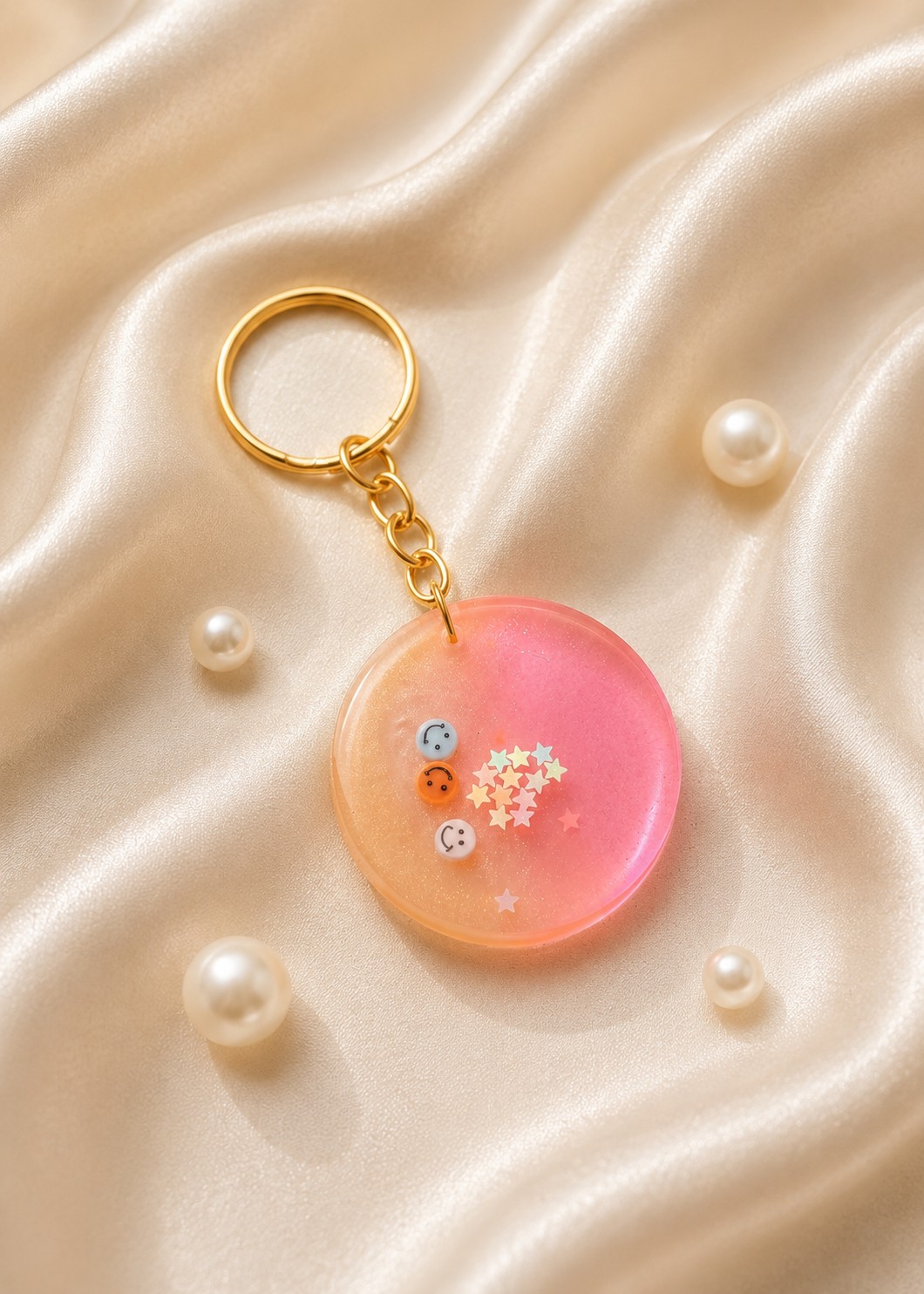 Resin Luxury Keychain