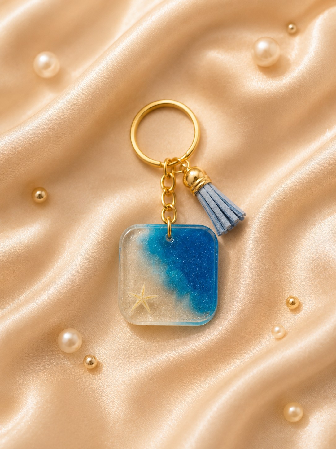 Resin Luxury Keychain