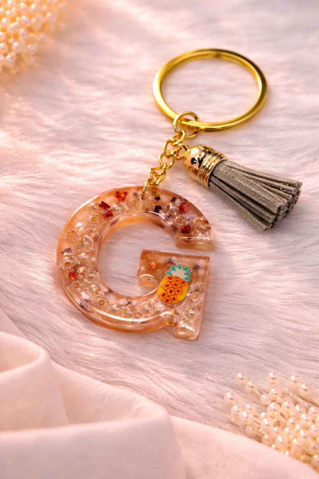 Resin Luxury Keychain