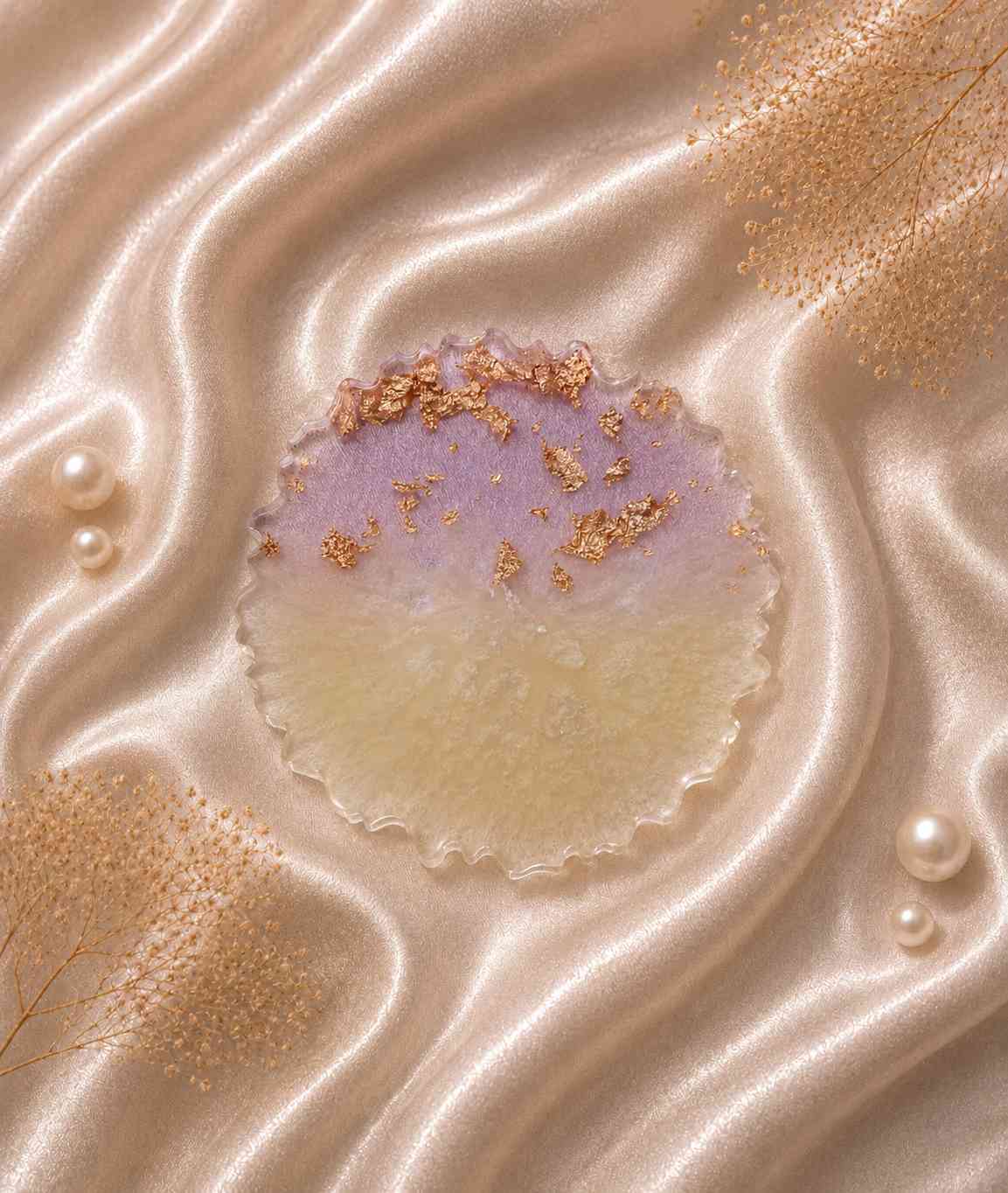 Resin Luxury Tea Coaster (6 Pcs)