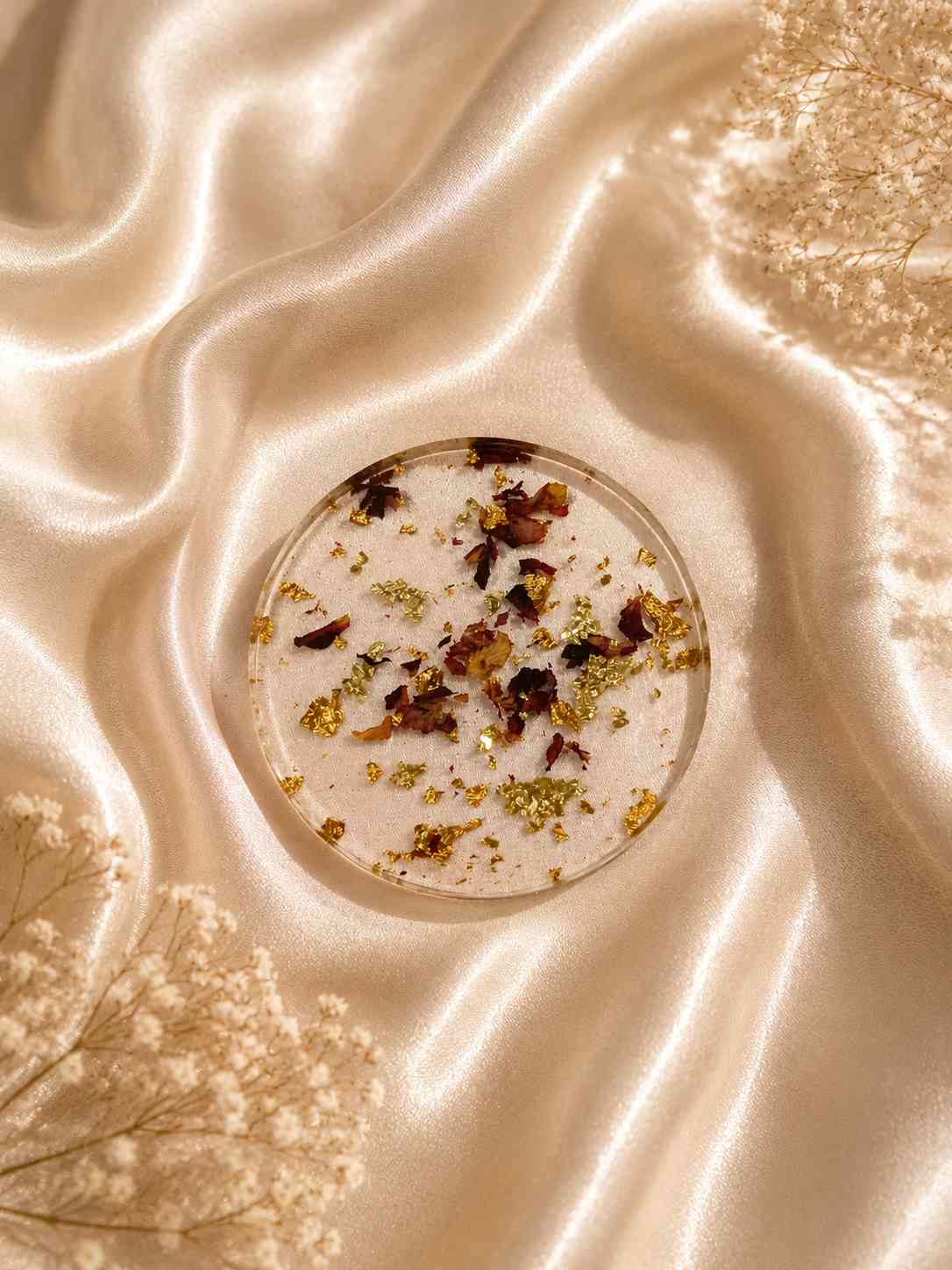 Resin Luxury Tea Coaster (6 Pcs)