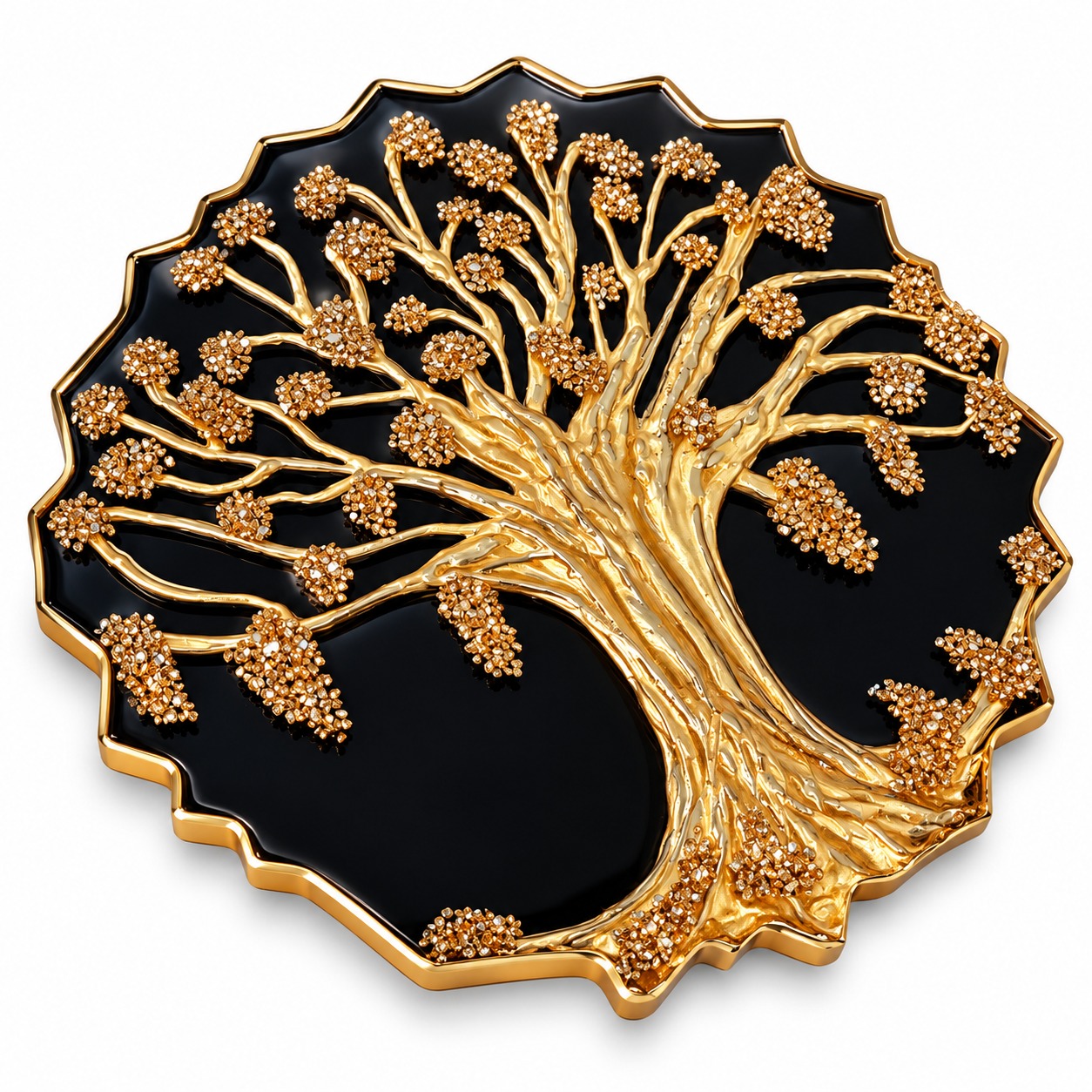 LUXURY GOLD TREE WALL DECOR