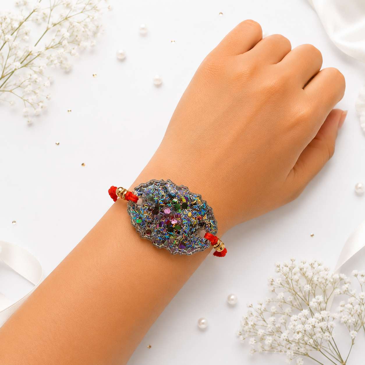 Spark Resin Rakhi