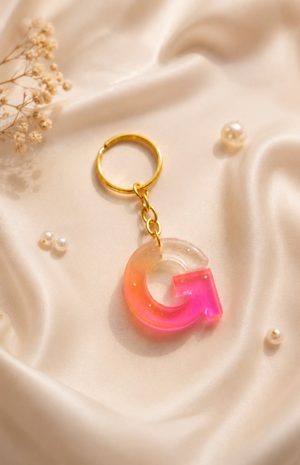 Resin Luxury Keychain