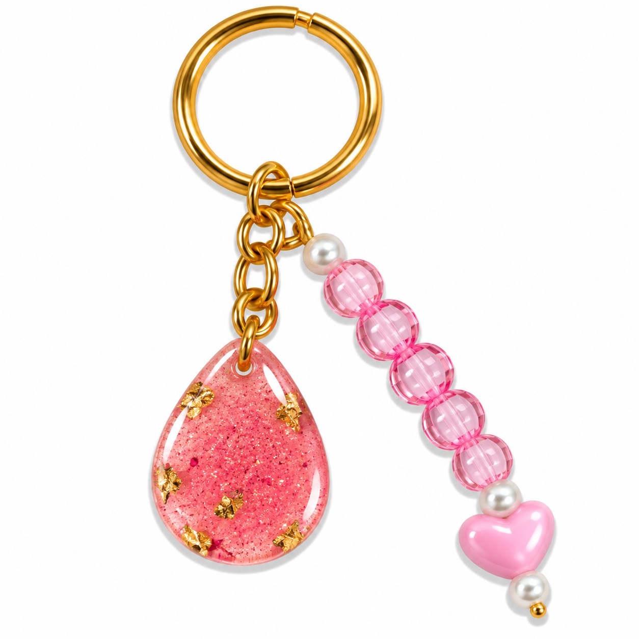 Resin Luxury Keychain