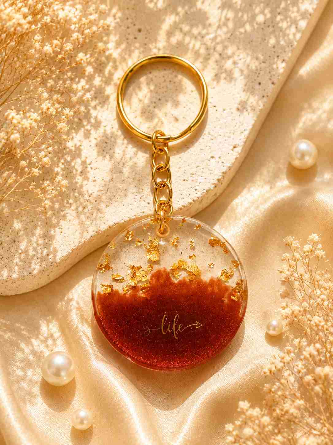 Resin Luxury Keychain