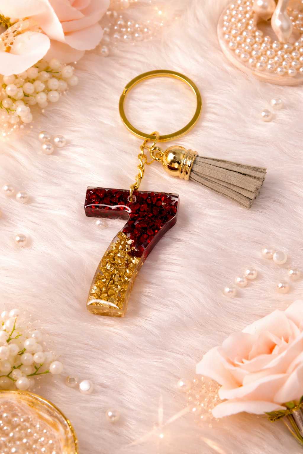 Resin Luxury Keychain