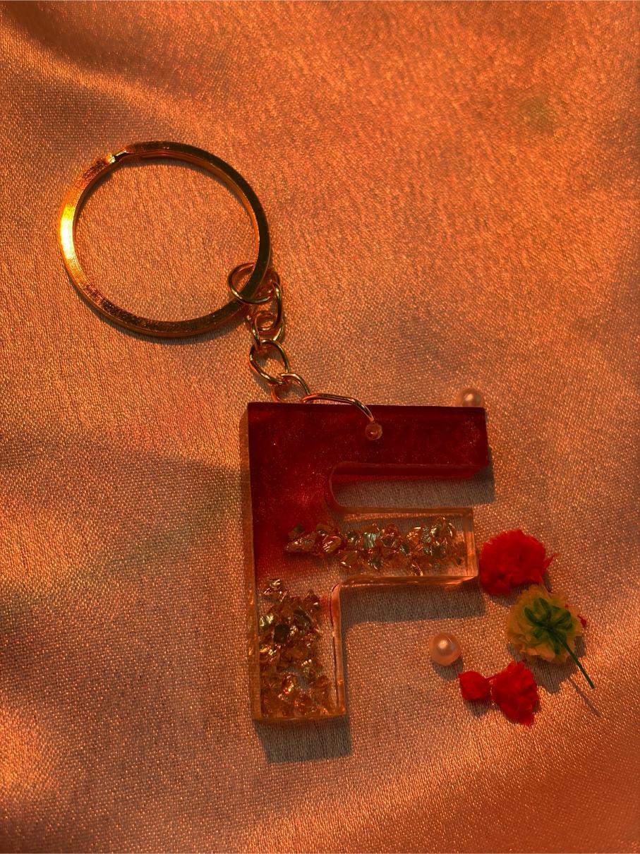 Resin Luxury Keychain