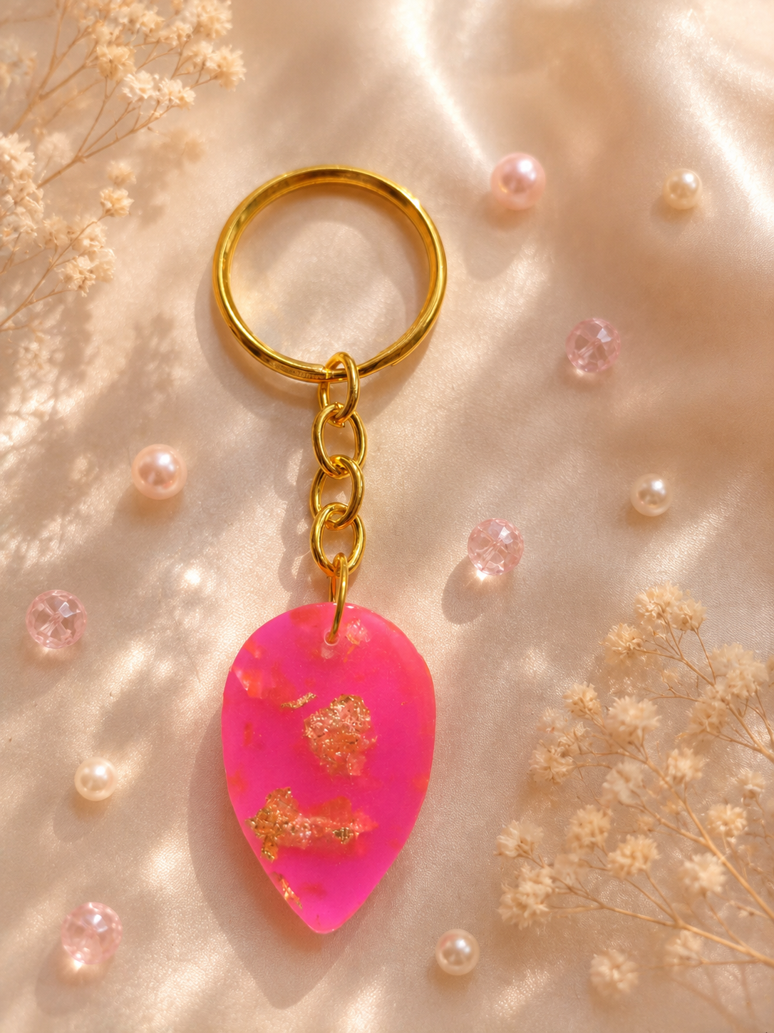 Resin Luxury Keychain