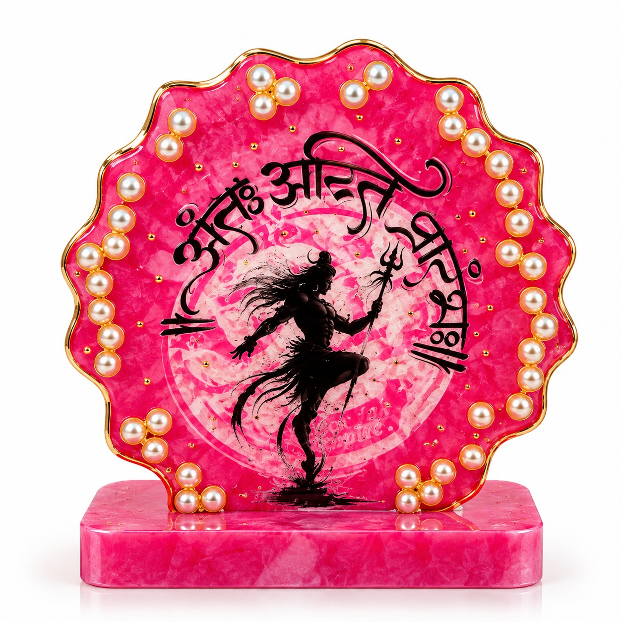 Mahadev Resin Showpiece