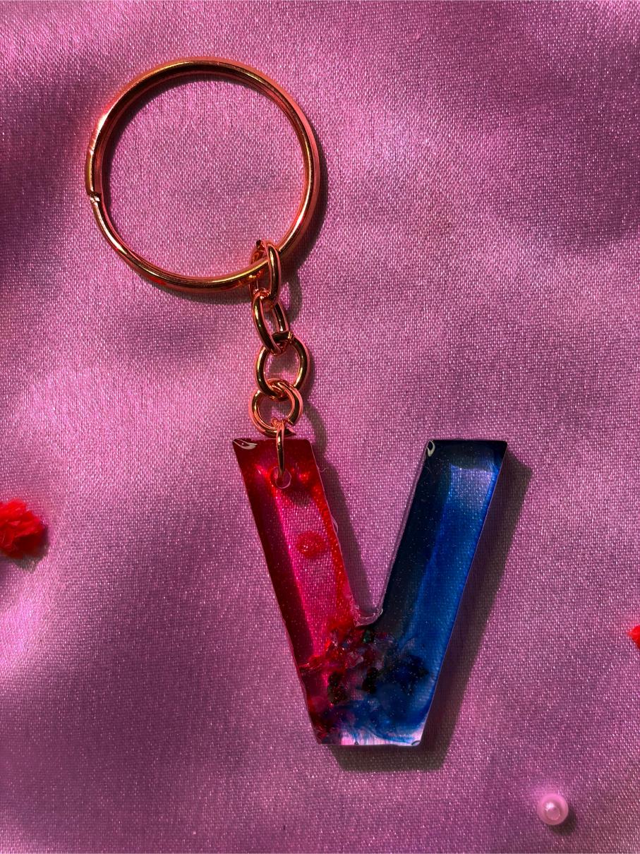 Resin Luxury Keychain