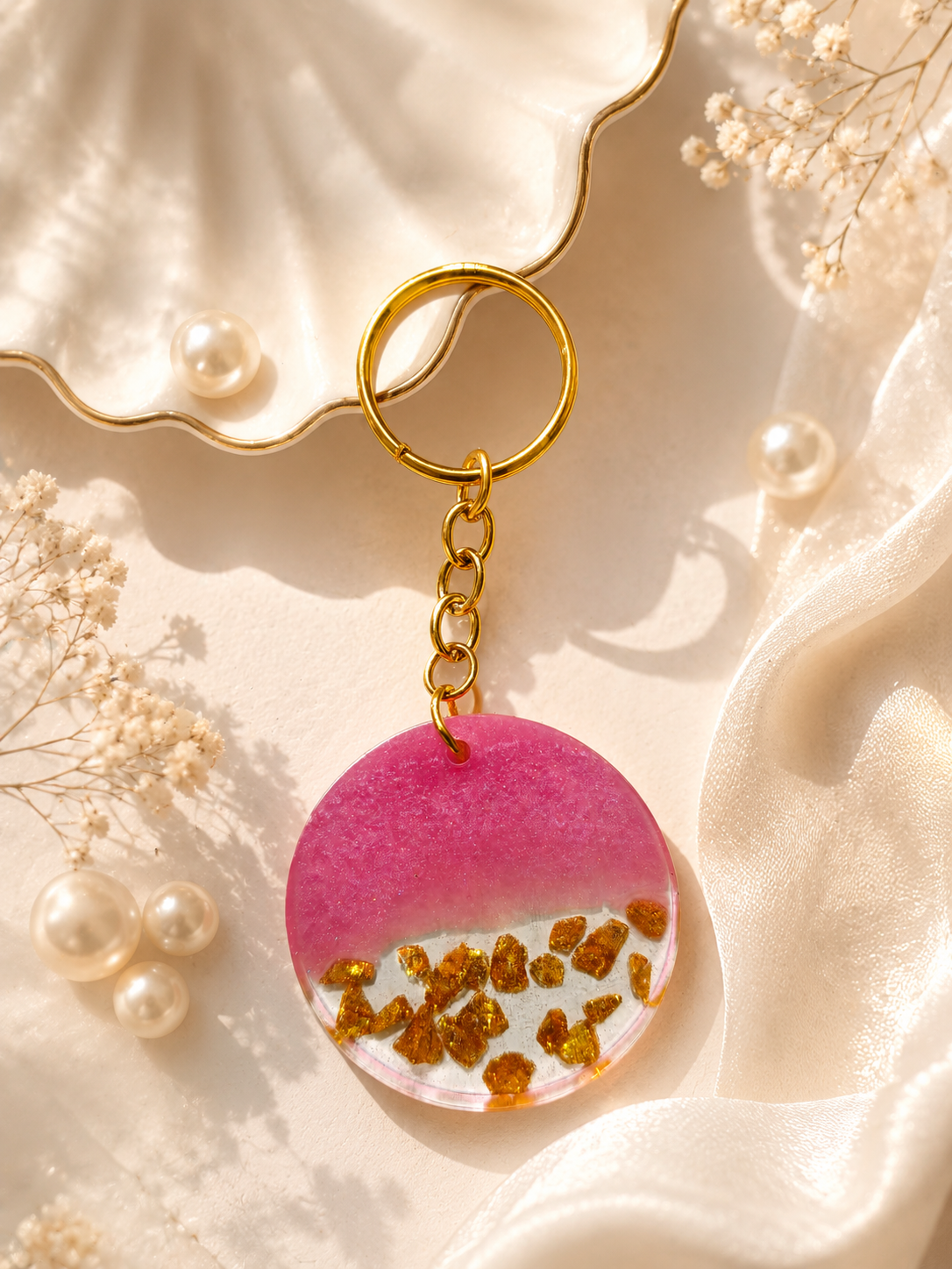 Resin Luxury Keychain