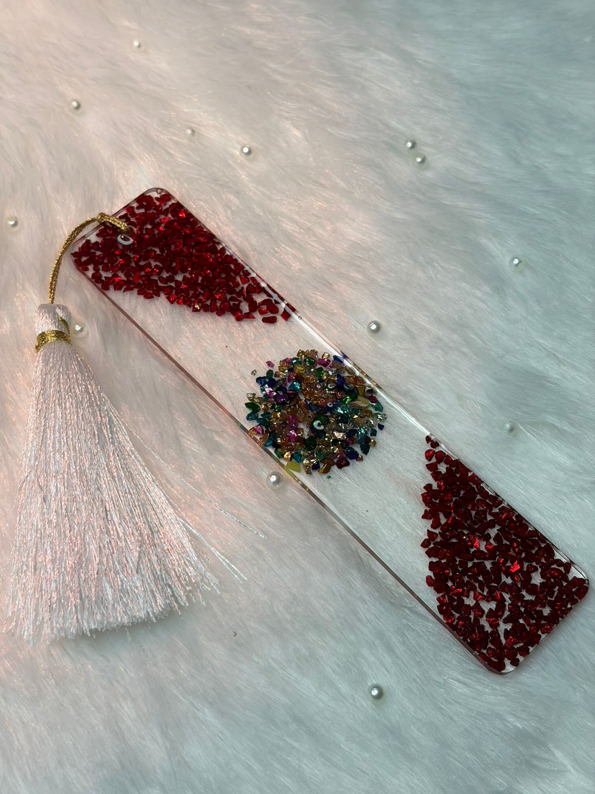 Luxury Handcrafted Resin Bookmark