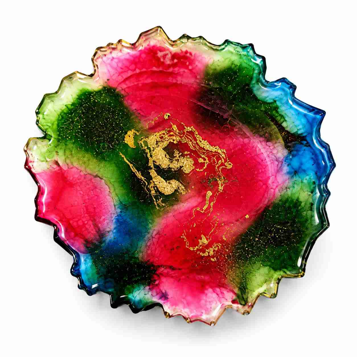 Resin Luxury Tea Coaster (6 Pcs)