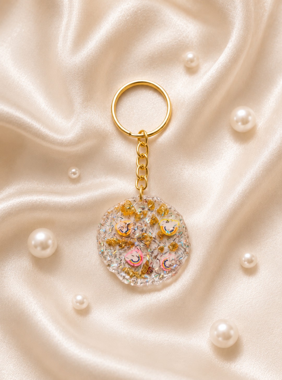 Resin Luxury Keychain
